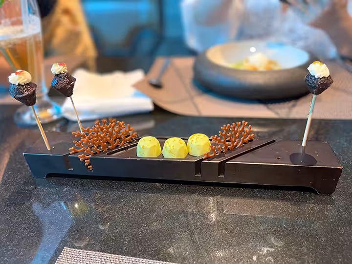 menu makanan Koral Restaurant Bali