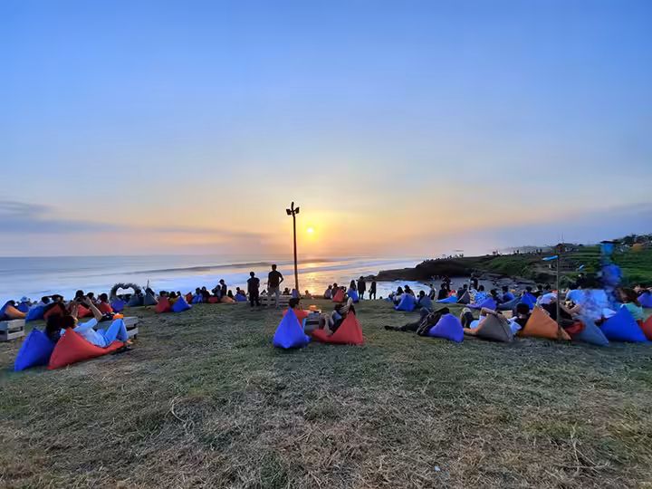 sunset Kedungu Beach