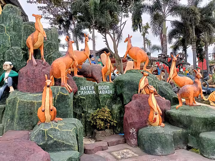 patung Waterboom Cahaya Abadi