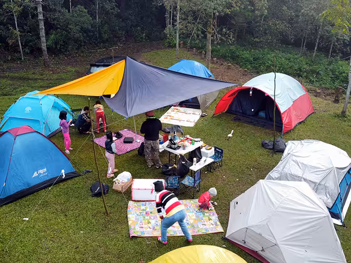 camping di Jungle Milk Lembang