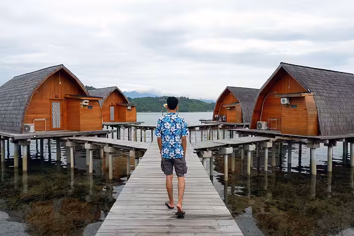 resort di pulau pahawang lampung