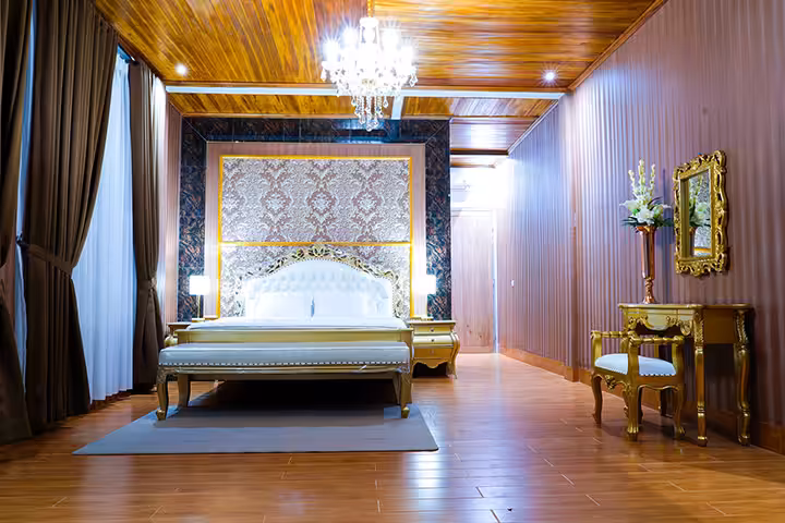 kamar di Mandapa Kirana Resort 