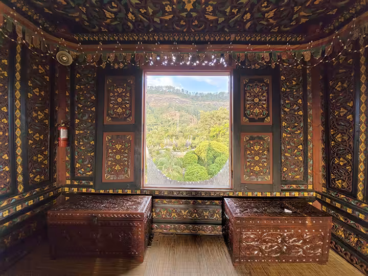ruangan Istano Rajo Basa Pagaruyung