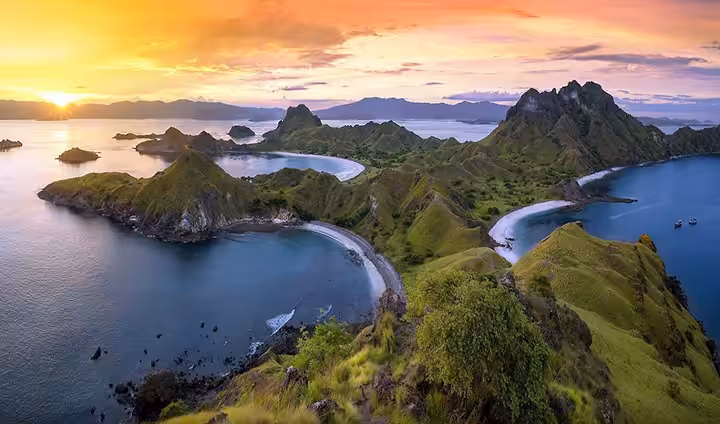 sunset Pulau Padar