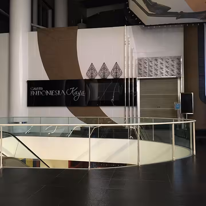Lokasi Galeri Indonesia Kaya