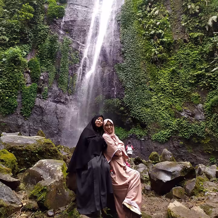 air terjun Pondok Halimun Sukabumi