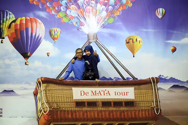 balon udara De Mata Museum Jogja