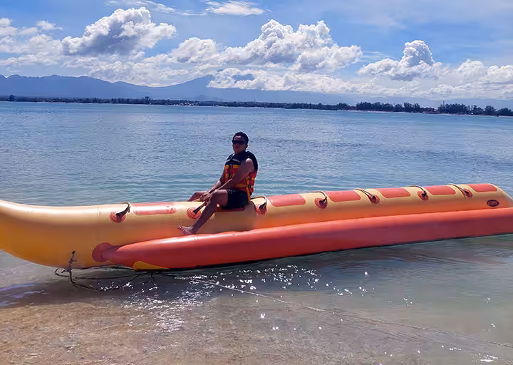 banana boat pulau angso duo