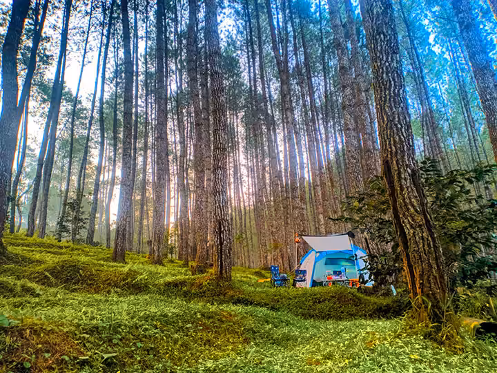 camping di Kampoeng Ciherang