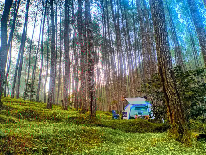 camping di Kampoeng Ciherang