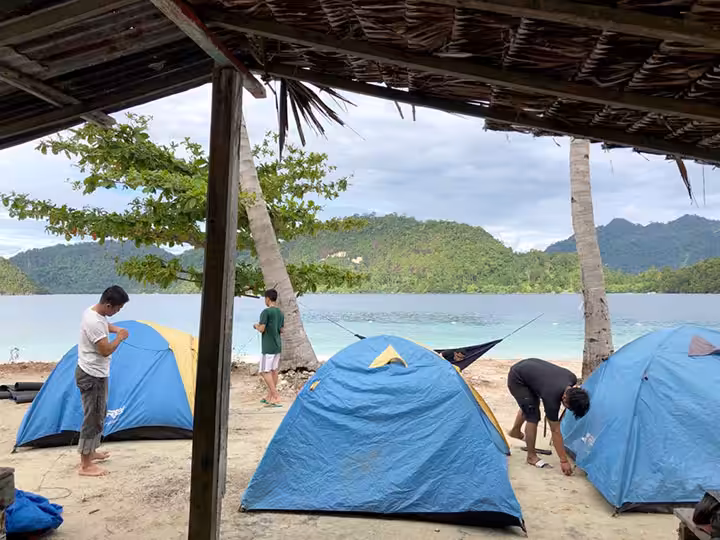 camping di Pulau Pagang