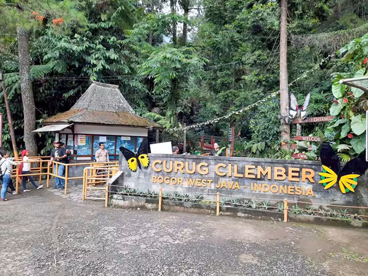 curug cilember bogor jawa barat