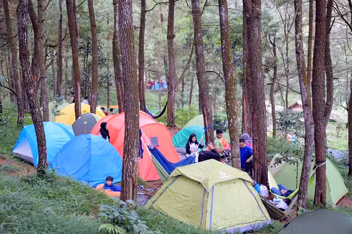 curug cilember camping ground