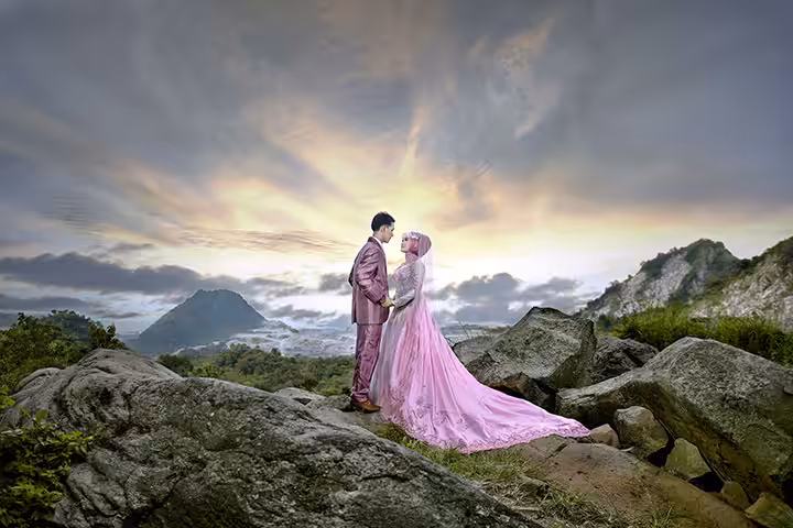 foto prewedding Batu Lawang Cirebon
