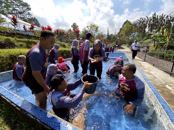 outing di agrowisata amanah