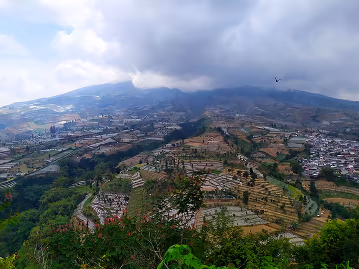 pemandangan Bukit Botorono Temanggung