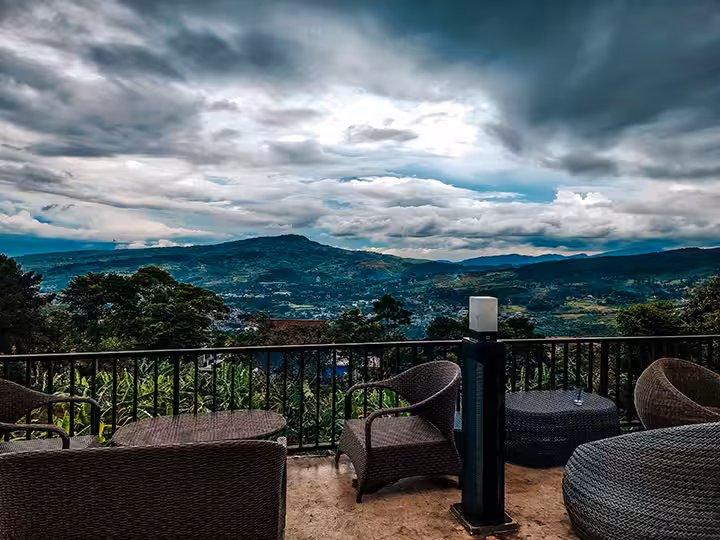 pemandangan pancar garden