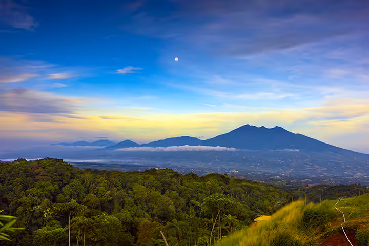 pemandangan Pondok Halimun Sukabumi