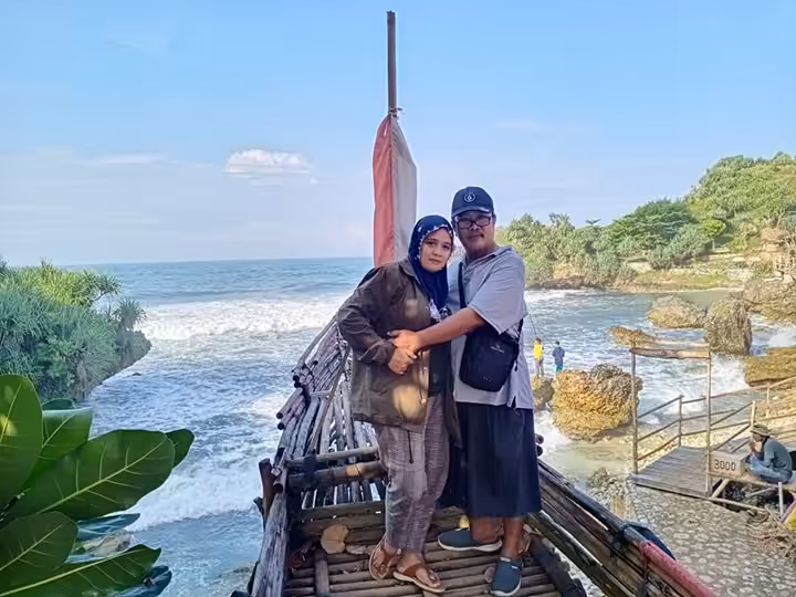 spot foto Pantai Watu Kodok