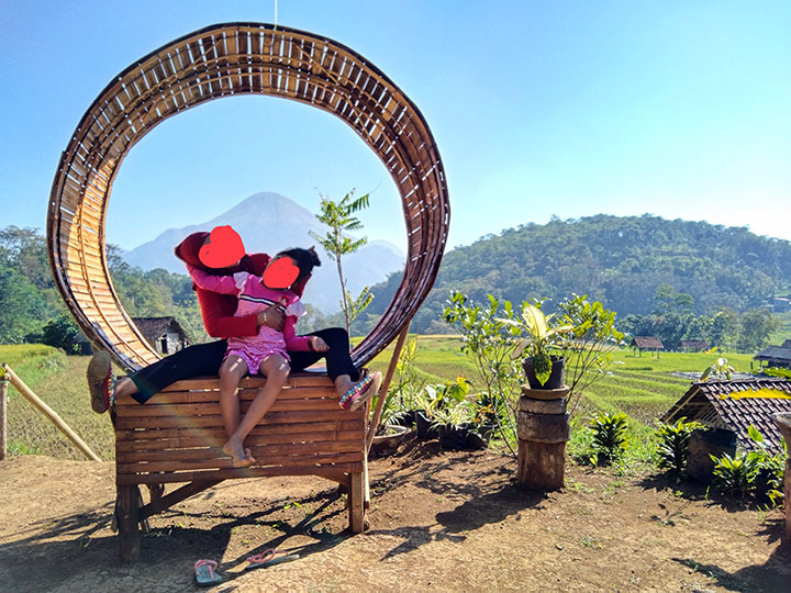 spot foto Wisata Sawah Sumber Gempong