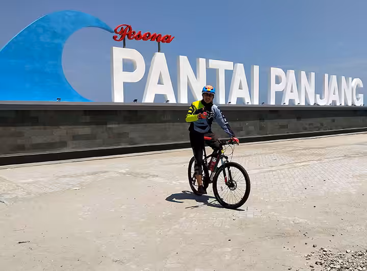 spot foto pantai panjang bengkulu