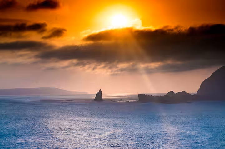 sunset Pantai Payangan Jember