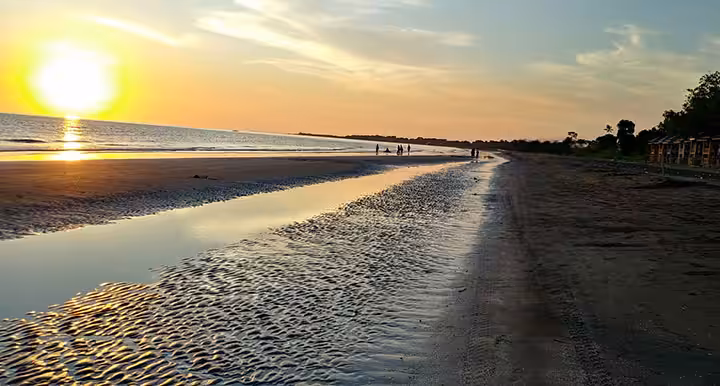 sunset Pantai Topejawa Takalar