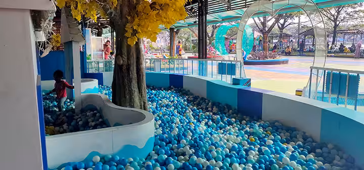 tiket masuk rainbow lake marakash