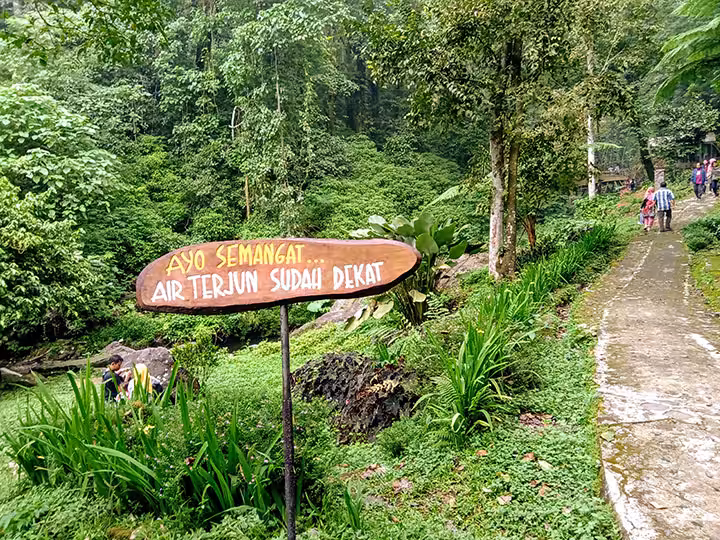 rute Air Terjun Kakek Bodo