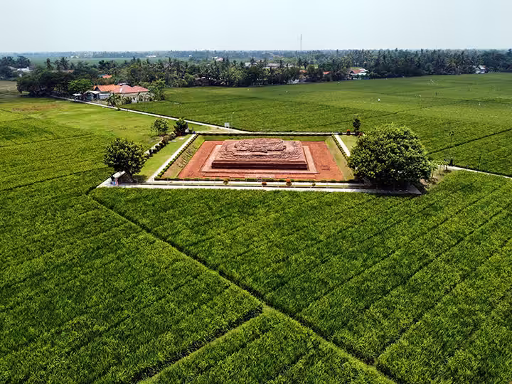 view Candi Jiwa Batujaya