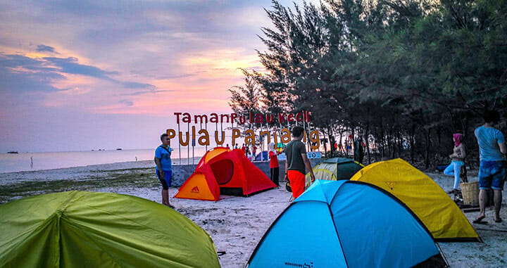 camping di Pulau Panjang Jepara