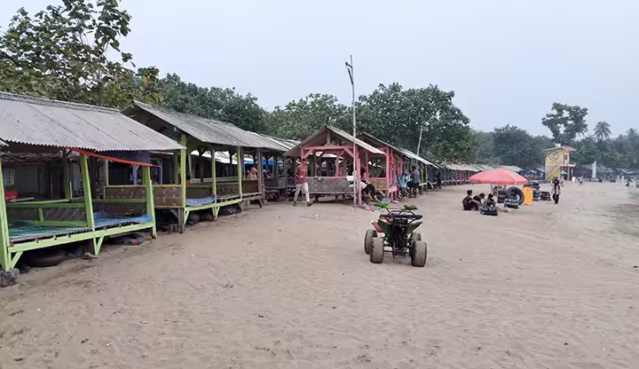fasilitas Pantai Florida Banten
