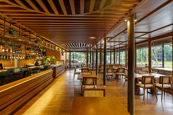 indoor area Hutan Kota Plataran