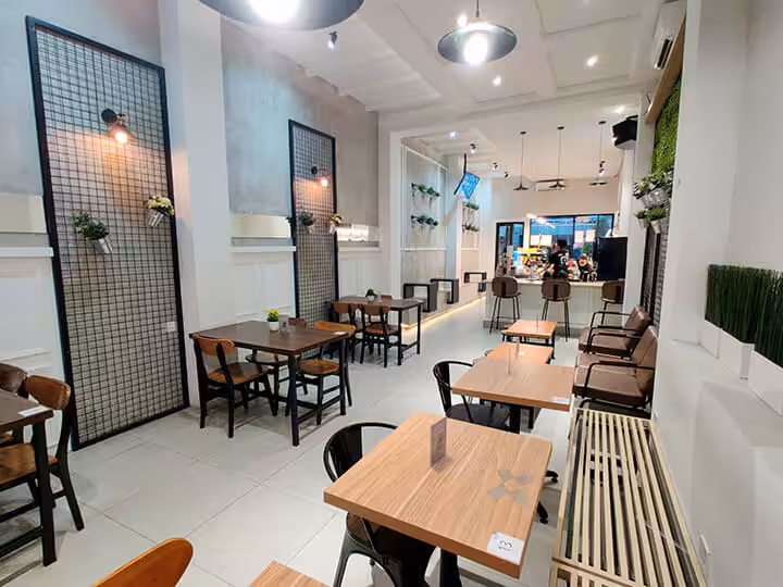 indoor area Upstairs Coffee Signature