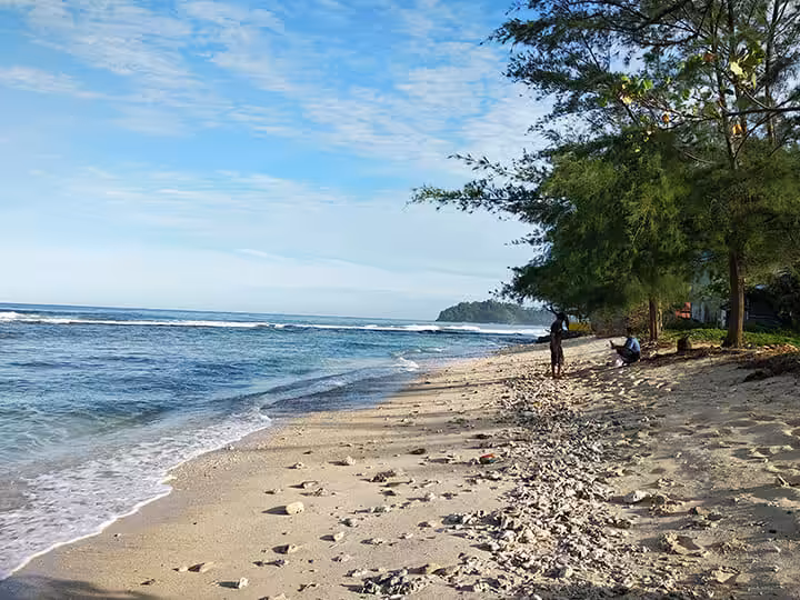 pantai Pulau Pandang Batu bara