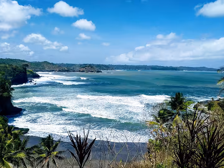pantai karapyak sunda