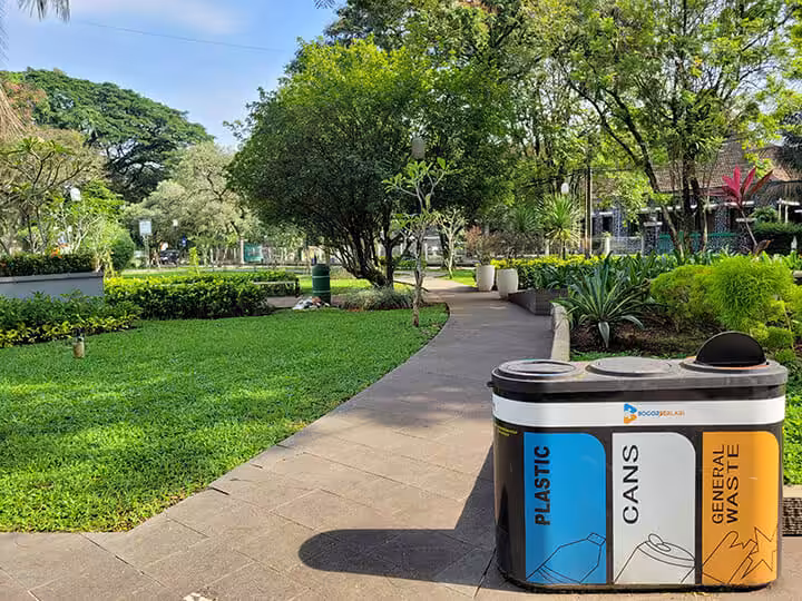 pedestrian Taman Kencana Bogor