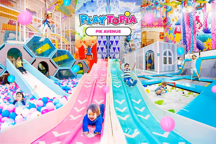taman bermain playtopia PIK Avenue