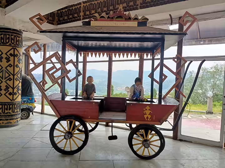 spot foto Menara Siger Lampung