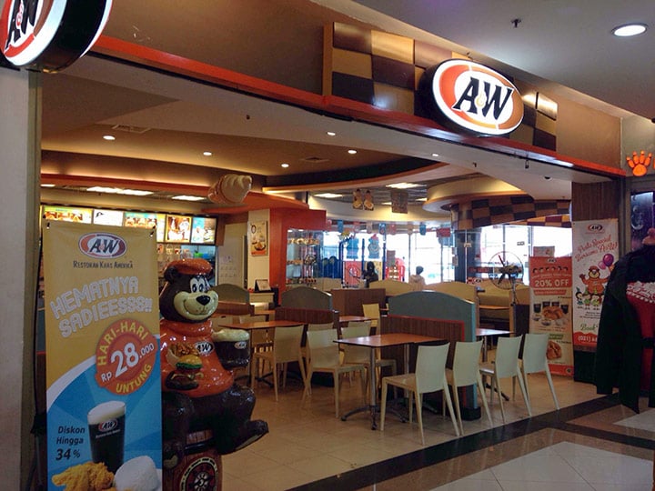 a&w Lokasari Square