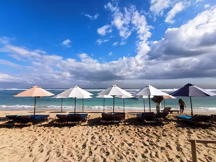 Fasilitas di Pantai Thomas Bali