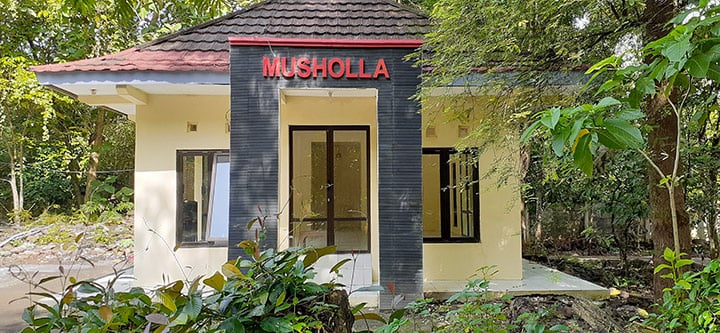 mushola di Hutan Wisata Tinjomoyo
