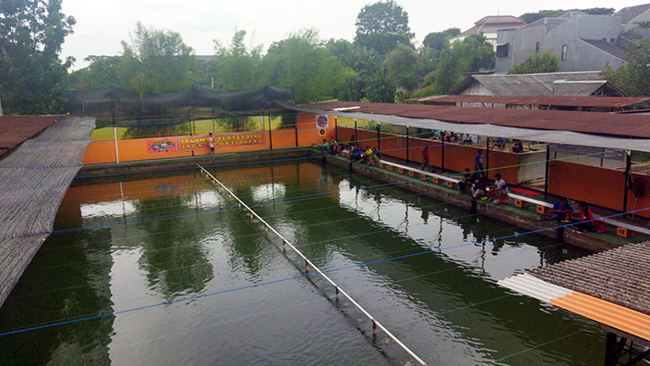 kolam pemancingan Delta Fishing
