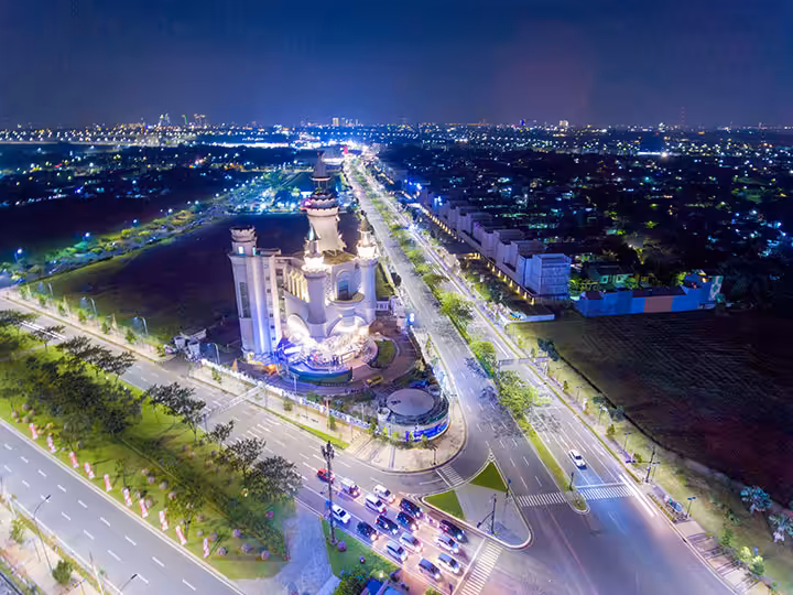 komplek Floating Castle Froggy Edutography