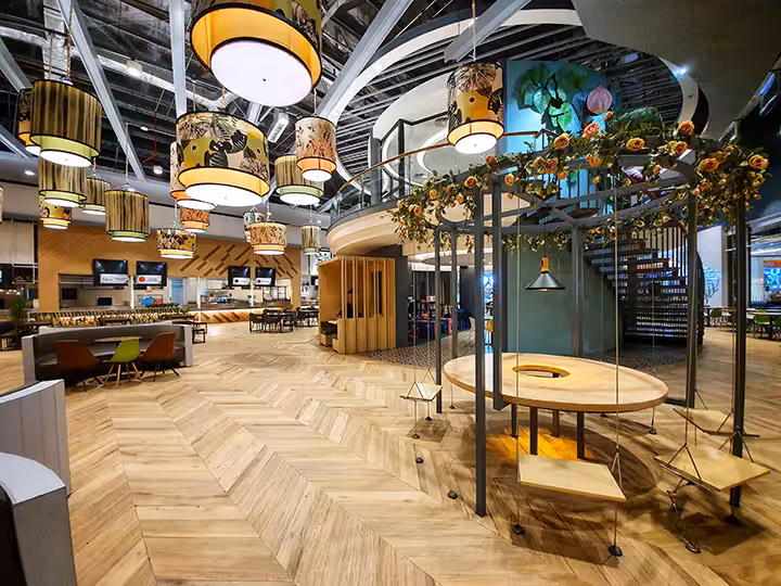 Restoran di Living World Alam Sutera