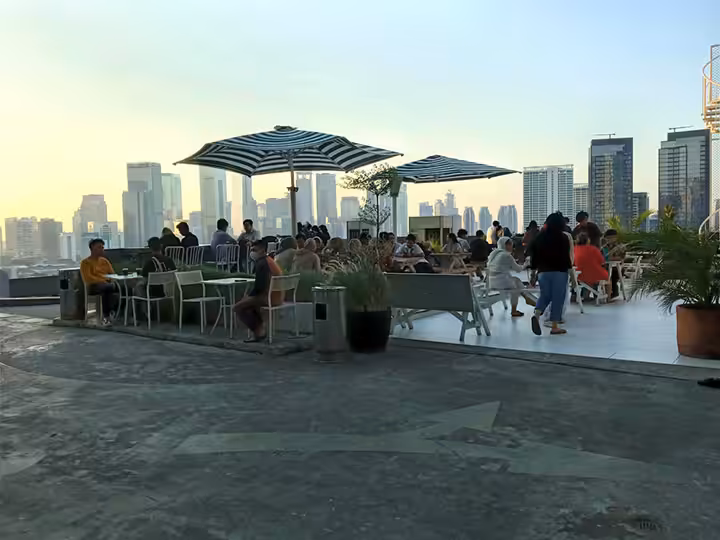 cafe rofftop di Kuningan City Mall