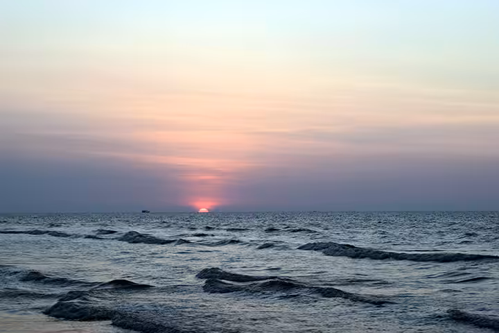 sunset Pantai Widuri Pemalang