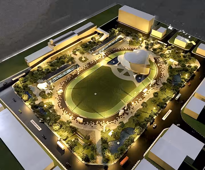 Desain Lapangan Merdeka Medan Baru