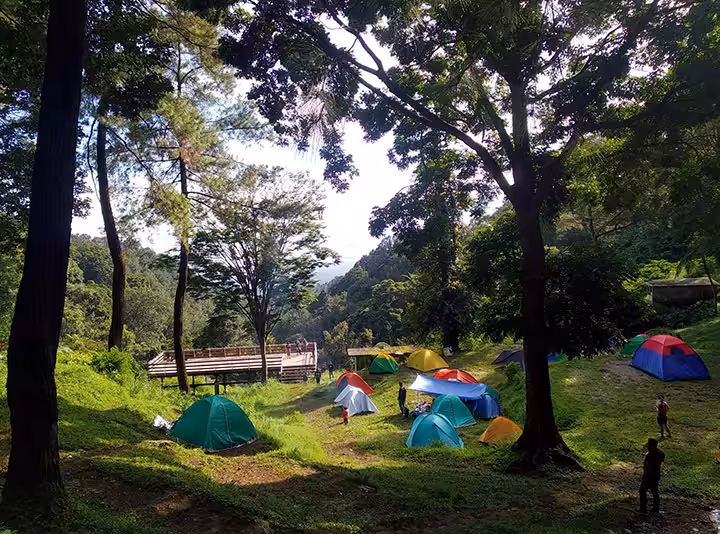 camping dan misteri gunung halimun