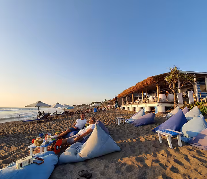nyunset di Pantai Batu Belig